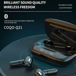 Q21 TWS bluetooth Earphone Sports Binaural Stereo Touch LED Long Battery Life Waterproof Earbuds Brilliant Sound Earphon