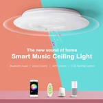 OFFDARKS Smart Ceiling Light LXD-XG36-SP WIFI Voice Control Bluetooth Speaker APP Remote Control Bedroom Kitchen Music C