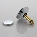 Wash Basin Spring Drain Filter Universal Stainless Steel Push-Type Spring Core Leaking Plug Accessories Kitchen Sink Sea