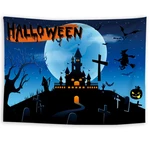 Halloween Style Tapestry Polyester 150x200cm Large Digital Printing Tapestry For Shop Decoration TV Background Wall Tabl
