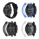 Bakeey Colorful Shockproof Anti-Scratch Soft TPU Transparent Watch Case Cover for Ticwatch Pro 3 Ticwatch Pro X