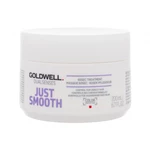 Goldwell Dualsenses Just Smooth 60sec Treatment 200 ml maska na vlasy pro ženy na nepoddajné vlasy
