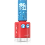 Rimmel Kind & Free lak na nechty odtieň 155 Sunset Soar 8 ml