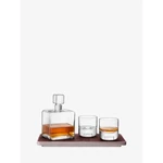 Set pentru whisky cu tavă din frasin cu furnir de plută - LSA International