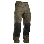 Kalhoty Fjällräven Barents Pro - Dark Olive/Black Velikost: C52