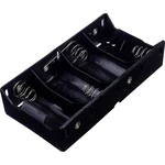 TRU COMPONENTS BH-143D batériový držák 4x mono (Typ D) spájkovaný konektor