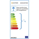 WOFI Avila 640301097000 závesné svietidlo LED  E27  60 W starožitná hnedá