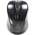 #####Kabellose Maus optická Renkforce B1401E RF-4478754, integrovaný scrollpad, čierna