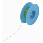 TRU COMPONENTS 1566855 navíjací drôt Wire Wrap 1 x 0.13 mm² zelená 15 m