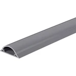 TRU COMPONENTS káblový mostík 1568193 PVC sivá Kanálov: 1 1000 mm Množstvo: 1 m
