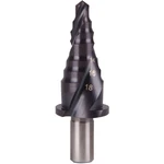 RUKO 101068F-1 stupňovitý vrták  6 - 18 mm HSS Celková dĺžka 68 mm  kužeľový záhlbník 1 ks