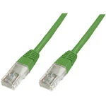 Digitus DK-1511-005/G RJ45 sieťové káble, prepojovacie káble CAT 5e U/UTP 0.50 m zelená  1 ks