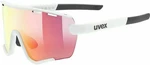 UVEX Sportstyle 236 S Set White Mat/Red Mirrored Cyklistické okuliare