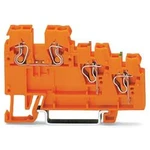 Svorka akčního členu WAGO 270-586, pružinová svorka, 5 mm, oranžová, 10 ks