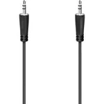 Jack audio kabel Hama 00205116, 5 m, černá