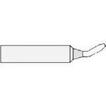 Dlátový, zahnutý pájecí hrot Weller T0054486499 XNT AX, Velikost hrotů 1.6 mm, 1 ks