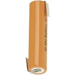 Akumulátor s pájecími kontakty NiMH Panasonic 4/3 A, 1,2 V, 3800 mAh