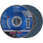 Vějířovitý brusný kotouč PFERD PFC 115 Z 80 SG POWER STEELOX 67788116, Ø 115 mm/