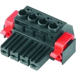 Zásuvkový konektor na kabel Weidmüller BVZ 7.62HP/05/180F SN BK BX 1930080000, 53.34 mm, pólů 5, rozteč 7.62 mm, 50 ks