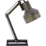 Lampička na stůl LED E27 28 W Brilliant Hardwork černá, nerezová ocel