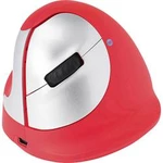 Optická ergonomická myš R-GO Tools HE Sport Vertical RGOHEREDL, ergonomická, červená