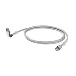 Síťový kabel RJ45 Weidmüller 1248280015, CAT 6A, S/FTP, 1.50 m, šedá