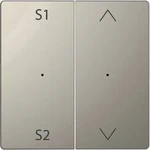 Merten kryt přepínač Systém design niklová MEG5227-6050