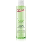 Topicrem AC Purifying Cleansing Gel hloubkově čisticí gel pro mastnou citlivou pleť 200 ml