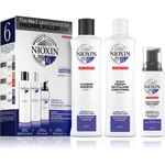 Nioxin System 6 Color Safe Chemically Treated Hair dárková sada pro řídnoucí vlasy