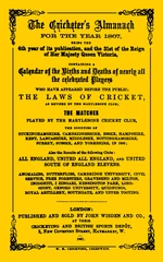 Wisden Cricketers' Almanack 1867