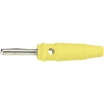 Banánkový konektor 4 mm, BKL Electronic 072151-P, žlutá