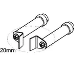 Odsávací hrot Star Tec 21436 Velikost hrotů 20 mm, 2 ks
