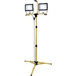 Stavební reflektor STAK 2x50 worklight ST748, 100 W, černožlutá