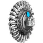 Kuželový kartáč, opinkový, 0,35 x 22 mm, tloušťka drátu 100 mm Se závitem M14 PFERD POS KBG 10013/M14 INOX 0,35, 43313003, 1 ks