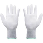 ESD rukavice Quadrios 1903EC065, vel. S, polyamid, polyuretan