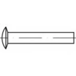 TOOLCRAFT Nýty s čočkovou hlavou DIN 662 Alumiumium 99.5, rozměry: 3 x 6 6 mm 1000 ks