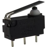 Mikrospínač s páčkou Zippy DW-N3S-01P0D-Z, 12 V/DC, 3 A, do DPS, 1x zap/(zap)