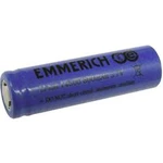 Speciální akumulátor Emmerich 14500, Flat-Top Li-Ion, 3.7 V, 800 mAh