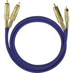 Cinch audio kabel Oehlbach 2028, 0.50 m, černá