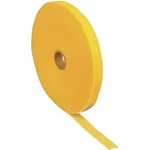 Pásek se suchým zipem Fastech T0601002081125, žlutá, 25 m, 10 mm