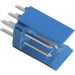 Kolíková lišta HE14 TE Connectivity 281739-5, přímá, 2,54 mm, 3 A, modrá