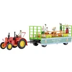 Kibri 12226 H0 Lanz Traktor s napevno vozů