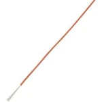 Lanko/ licna TRU COMPONENTS LiY, 1 x 1 mm², vnější Ø 2.10 mm, červená, 25 m