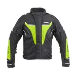 Pánská moto bunda W-TEC Brandon  černá-fluo žlutá  XL