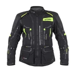 Moto bunda W-TEC Aircross  S  černá-fluo žlutá