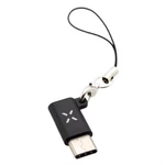 Redukcia FIXED MicroUSB / USB-C (FIXA-MC-BK) čierna redukcia • z mikro USB na USB typ C • nabíjanie aj prenos dát • kompaktné rozmery • nízka váha