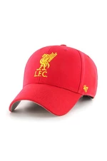 Čiapka 47 brand EPL Liverpool červená farba, s nášivkou, EPL-MVP04WBV-RDG