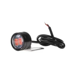 LED světlo poziční 21mm, 12V, červená (není vodotěsné)