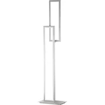 WOFI Viso 3531.02.64.8000 LED stojaca lampa  31 W teplá biela niklová (matná)
