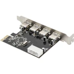 Digitus  4 porty kontrolná karta USB 3.0 USB 3.2 Gen 1 (USB 3.0) PCIe